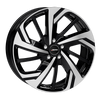 Felgi Autec Rixon 5x114.3 8.5x19 ET38 Black Polsihed