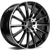 FELGI CARBONADO PERFORMANCE 5x112 9.5x19 ET45 Black Front Polished