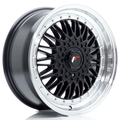 Felgi Japan Racing JR9 17x7.5 ET35 5x112/120 Gloss Black w/Machined Lip