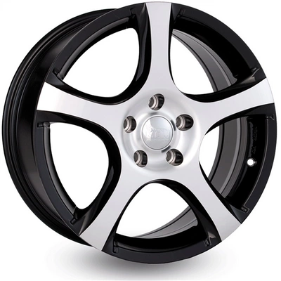 FELGI MAM W2 4x100 6.5x16 ET37 BLACK FRONT POLISH