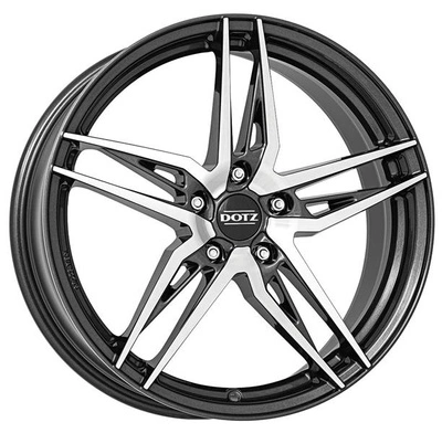 FELGI DOTZ INTERLAGOS DARK 5x100 7.5x18 ET46 Gunmetal Polished