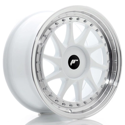 Felgi Japan Racing JR26 17x8 ET20-35 BLANK White w/Machined Lip