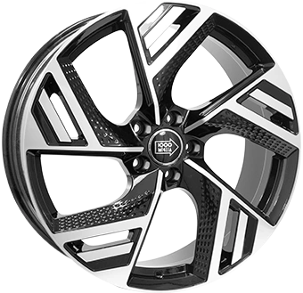 FELGI MILLE MIGLIA MME-5 5x112 7x17 ET45 Gloss Black Polished