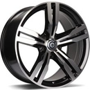 FELGI CARBONADO BASTION 5x112 8.5x19 ET25 Black Front Polished