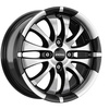 FELGI RONAL R59 4x108 7x16 ET25 Jetblack Front Diamond Cut