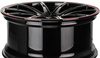 Kute Felgi Seventy9 MF.7 5x130 10x22 ET30 Black Glossy Red