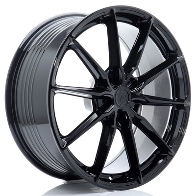 FELGI JAPAN RACING JR37 21x10 ET10-64 5H BLANK Glossy Black