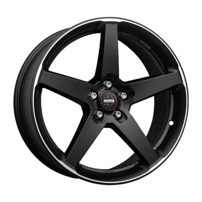 Felgi Momo FIVE 5x112 8.5x20 ET38 Black Matt Polish