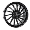 FELGI DIEWE BRIOSA 5x108 8.5x19 ET43 Neros Machined Lip