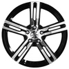 FELGI INTER ACTION KARGIN 5x112 6.5x16 ET45 Gloss Black Polished