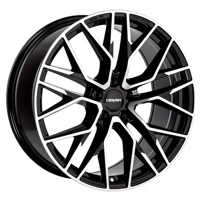 FELGI CARMANI 20 LUDWIG 5x108 6.5x16 ET45 Black Polish