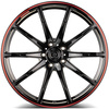 Kute Felgi Seventy9 MF.7 5x130 10x23 ET25 Black Glossy Red