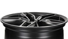 FELGI CARBONADO STYLE 5x112 8x18 ET35 Matt Black Front Polished