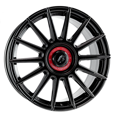 FELGI DAMINA DM09 5x112/120 8x18 ET45 Black Painted Red