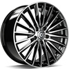 Felgi Carbonado PRESTIGE 5x112 8x18 ET45 Black Front Polished