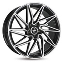 FELGI KESKIN KT20 5x114.3 8x18 ET40 Black Front Polish