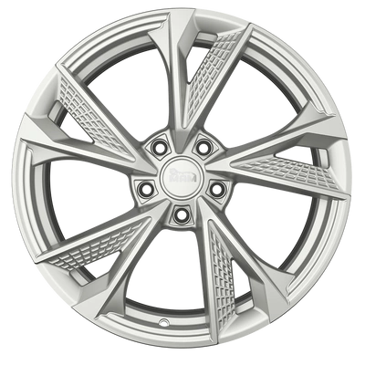 Felgi MAM RS6 5x100 7.5x17 ET35 Silver Painted