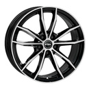 Felgi Rial X12 5x112 8x19 ET47 Diamond Black Front Polished