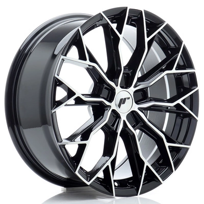 Felgi Japan Racing JR49 18x8 ET20-42 5H BLANK Gloss Black Machined Face