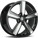 FELGI CARBONADO BLAST 5x112 8.5x20 ET30 Black Front Polished Edges Polished
