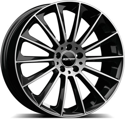 Felgi Gmp Italia Stellar 5x112 7.5x17 ET45 Black Diamond