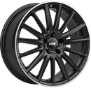 FELGI CMS C23 5x112 7.5x17 ET48 Gloss Black Polished lip
