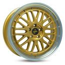 FELGI KESKIN KT22 8.5x19 5x114.3 ET40 Gold Lip Polish