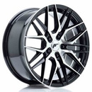 FELGI JAPAN RACING JR28 17x8 ET40 5x112 Gloss Black Machined Face