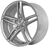 Felgi Brock B33 5x112 8.5x19 ET30 Crystal Silver