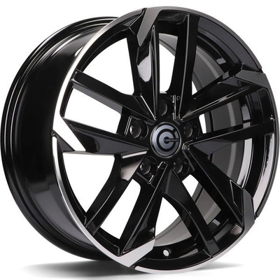 FELGI CARBONADO RENNES 5x108 7.5x17 ET45 Black Front Polished