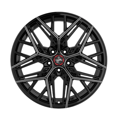 Felgi KESKIN KT25 5x108 8.5x20 ET40 Black Secret Diamond