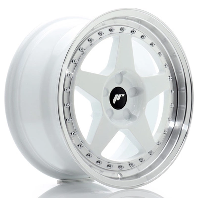 Felgi Japan Racing JR6 17x8 ET20-35 5H BLANK White w/Machined Lip