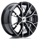 Felgi Japan Racing JR49 16x7 ET20-42 4H BLANK Gloss Black Machined Face