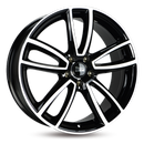 FELGI MAM A7 5x112 8x18 ET35 BLACK FRONT POLISH