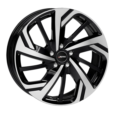 Felgi Autec Rixon 5x114.3 8.5x19 ET40 Black Polsihed