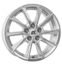 Felgi RC-Design TDG3 5x100 6x15 ET45 Crystal Silver