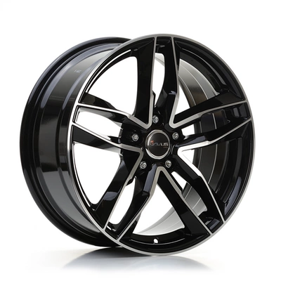 FELGI AVUS AF16 5x112 7.5x17 ET29 BLACK POLISHED
