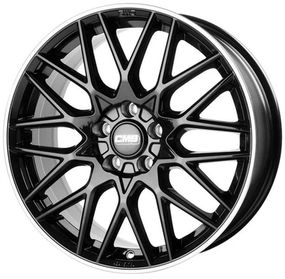 Felgi CMS C25 5x114.3 8x18 ET47 Diamond Rim Black