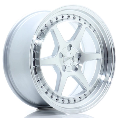 FELGI JAPAN RACING JR43 18x8.5 ET15-35 5H BLANK Silver w/Machined Face