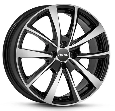 FELGI OXXO VIDORRA 4x100 7x17 ET38 Black Polished