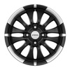 FELGI RONAL R59 4x100 6x15 ET35 Jetblack Matt Lip Diamond Cut