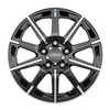 FELGI RONAL R60 5x114.3 6.5x16 ET50 Jetblack Front Diamond Cut