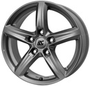 Felgi RC-Design RC24 4x100 6x15 ET37 Titan Metallic