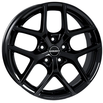 Felgi Borbet Y 5x114.3 7x17 ET44 Black Glossy