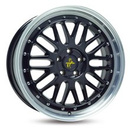 FELGI KESKIN KT22 8.5x19 5x114.3 ET40 Black Lip Polish