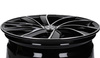 FELGI CARBONADO PRAGUE 5x112 7x17 ET43 Black Front Polished