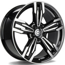 FELGI CARBONADO DYNAMITE 5x120 9.5x19 ET38 Black Front Polished