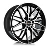 FELGI AVUS AF19 5x112 8x18 ET35 Black Polished Lip