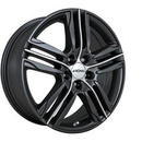FELGI RONAL R57 5x112 7.5x19 ET33 Matt Black Front Diamond Cut