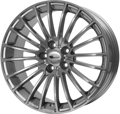 Felgi Brock B24 5x108 8x19 ET45 Super Chrome Silver